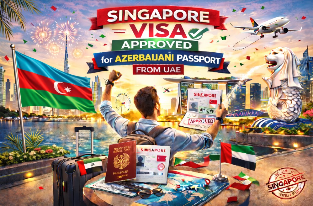 Singapore Visa for Azerbaijani Passport from UAE