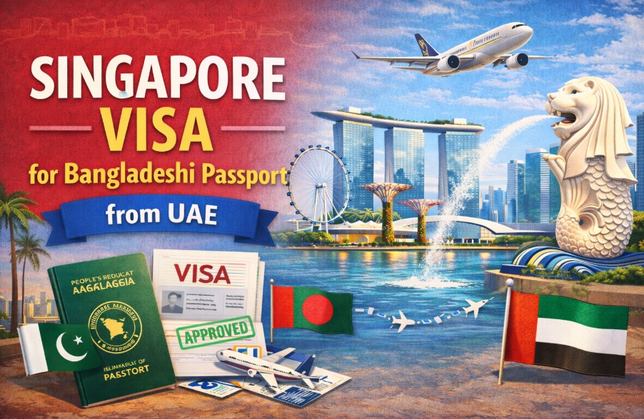 Singapore Visa for Bangladeshi Passport from UAE
