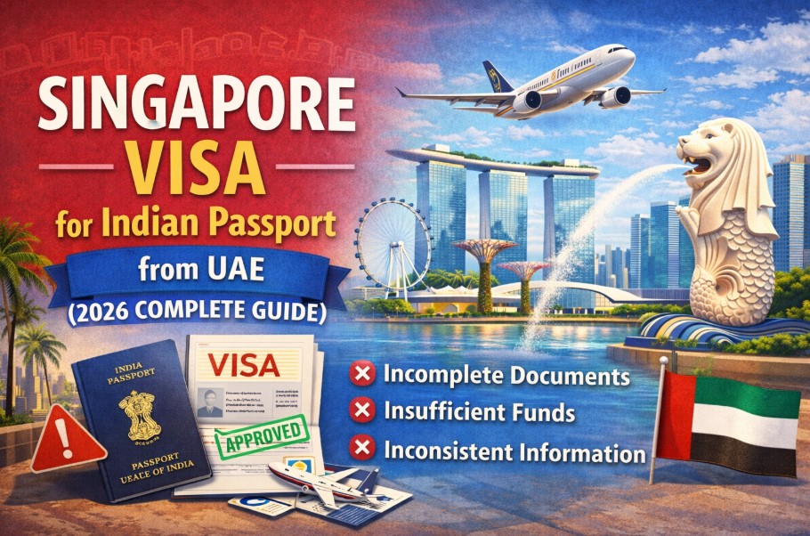 Singapore visa for Indian passport from UAE