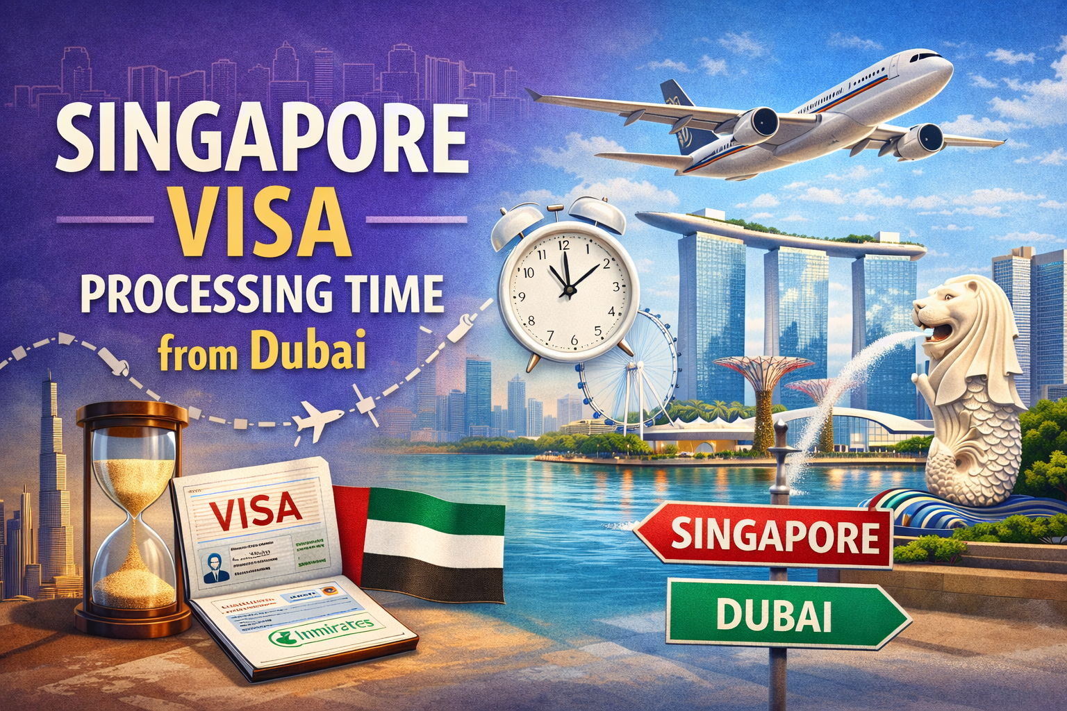 Singapore visa processing from dubai